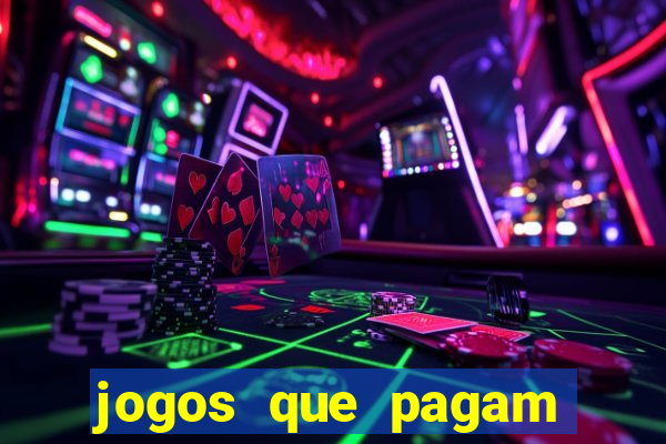 jogos que pagam dinheiro de verdade via pix